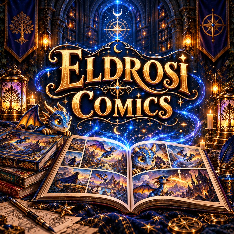 Eldrosi Comics title card