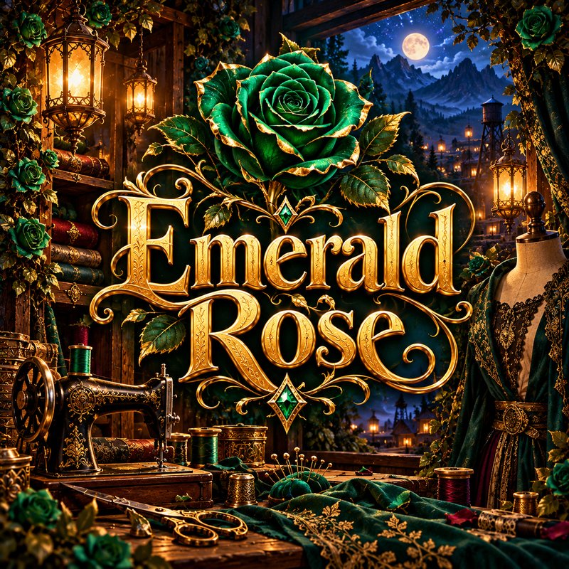 Emerald Rose Sartoria title card