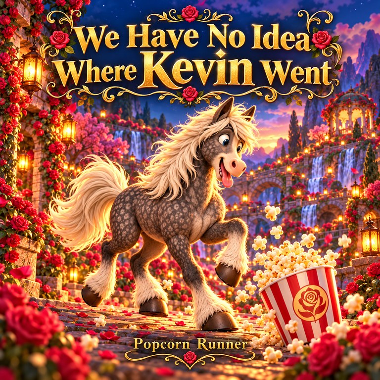 We Have No Idea Where Kevin Went title card