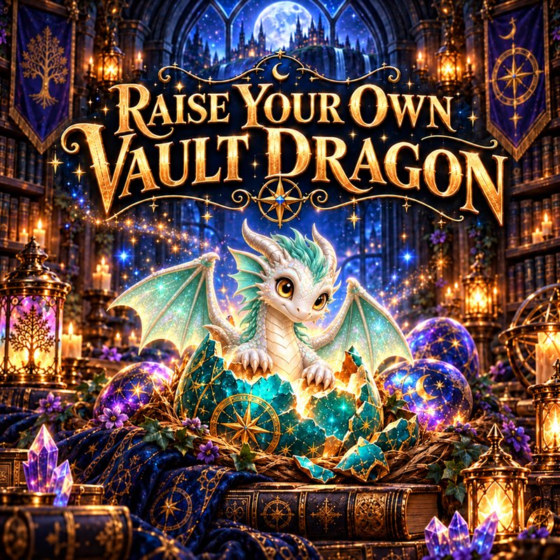 Raise Your Own Vault Dragon title card